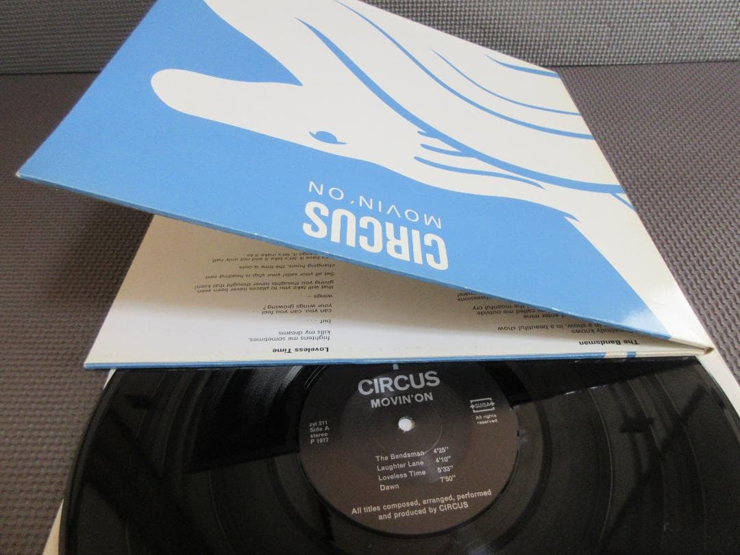 ★CIRCUS / MOVIN' ON★サーカス◇2nd Pressing