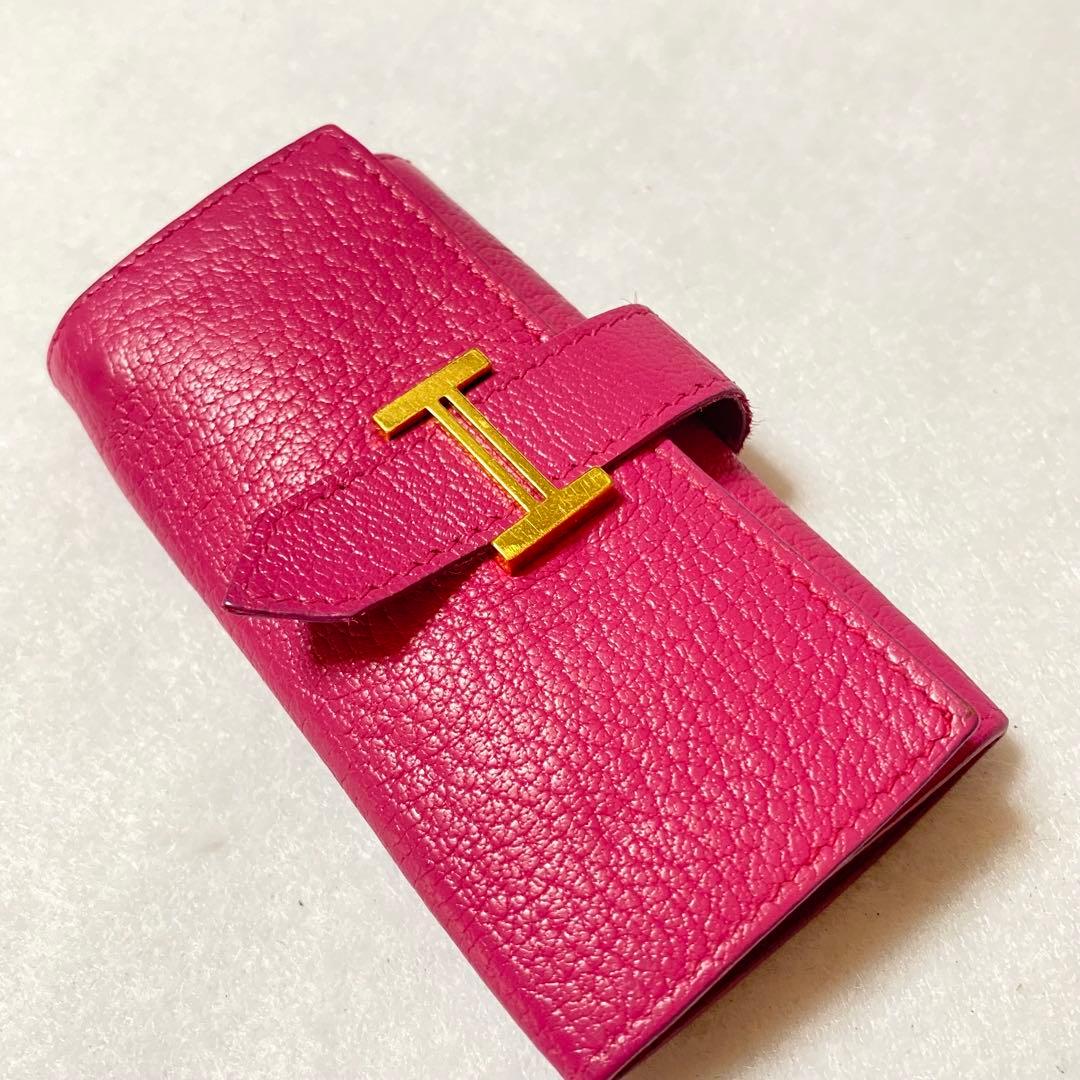 みゆ☆エルメス ベアン キーケース ゴールド金具 ６連
