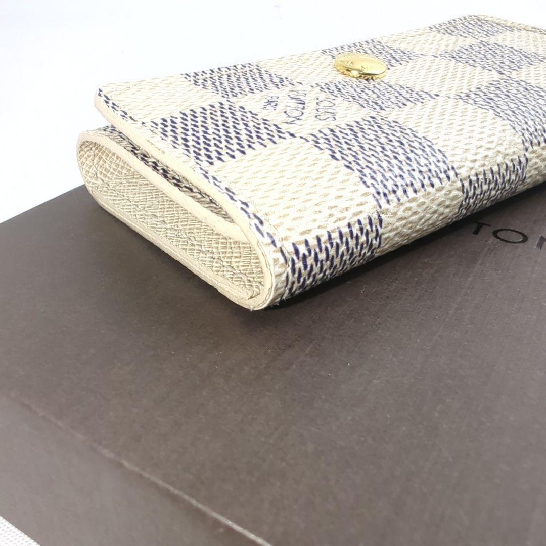 【新品級】LOUISVUITTON アズール ミュルティクレ 4連 キーケース