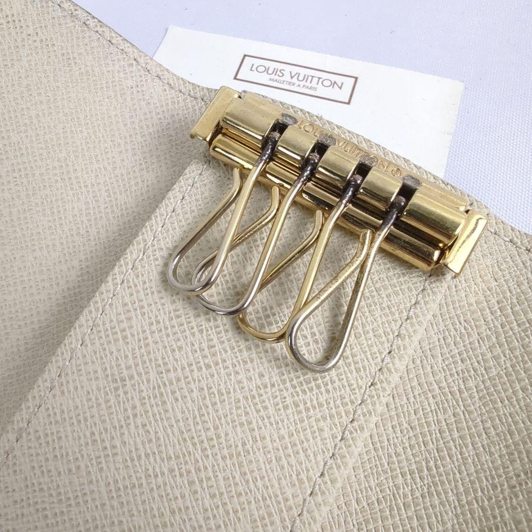【新品級】LOUISVUITTON アズール ミュルティクレ 4連 キーケース