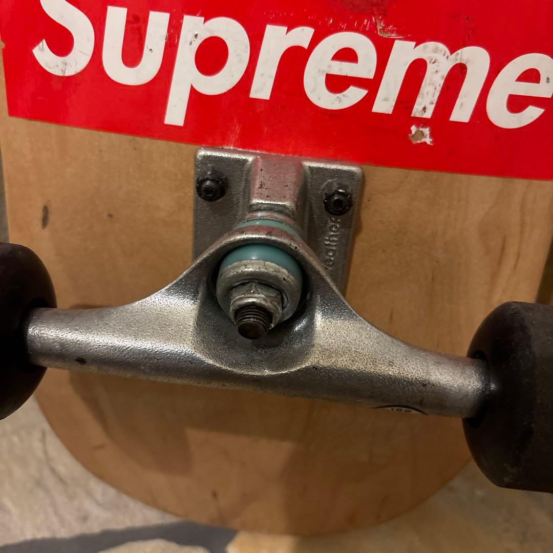 GRIZZLY スケートボードデッキ オレンジロゴ　スケボー　ストリート