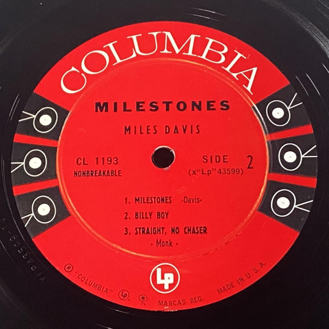 ★超絶美盤【USオリジナル／MONO／6EYEラベル／深溝】マイルス・デイヴィス