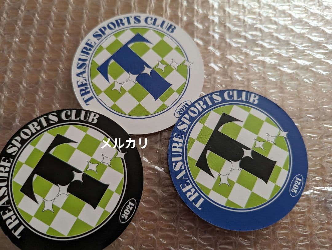 匿名配送　TREASURE　アルバム　ROUND PHOTO CARD 　セット