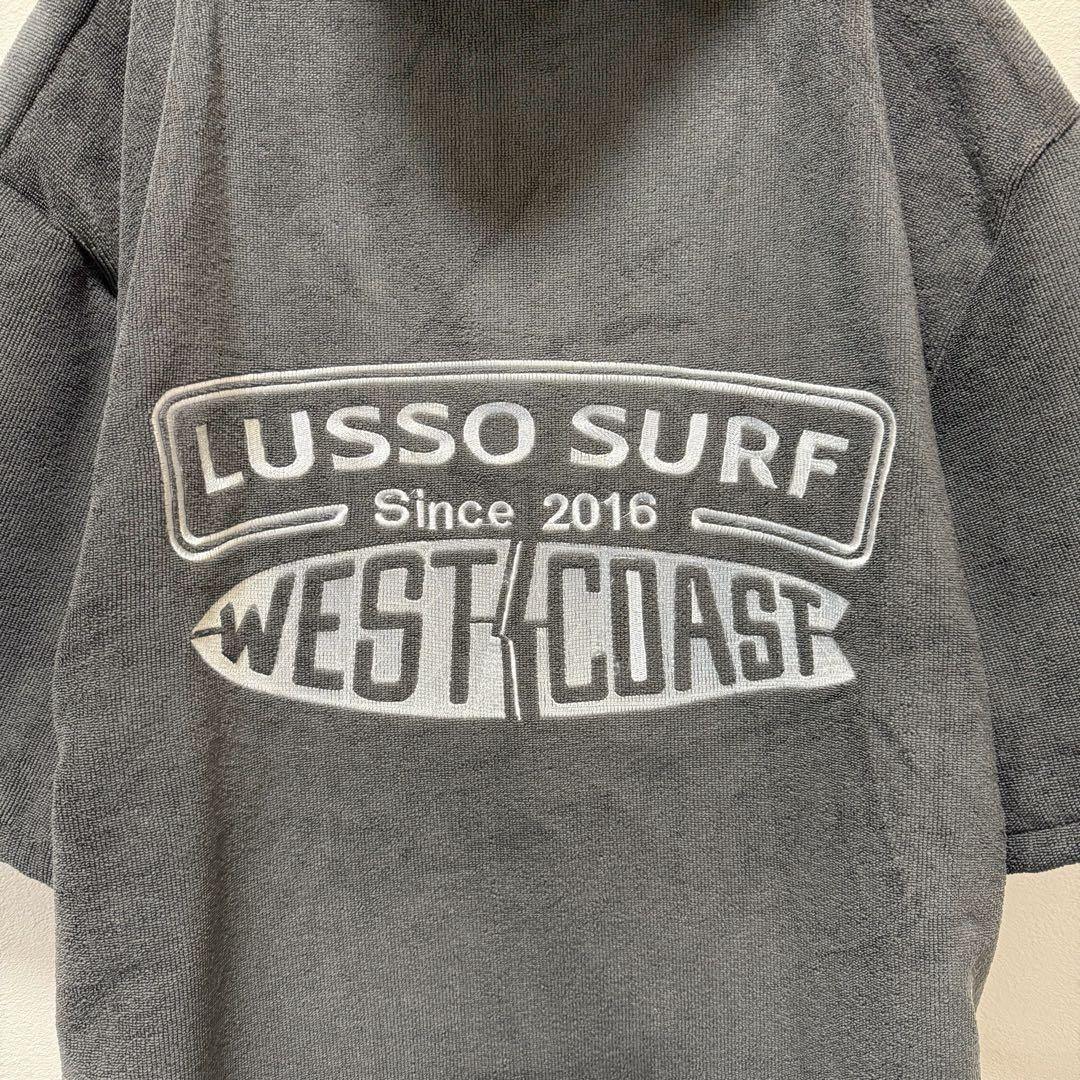 湘南で人気　LUSSO SURF お着替えポンチョ　グレー⭐︎送料込み