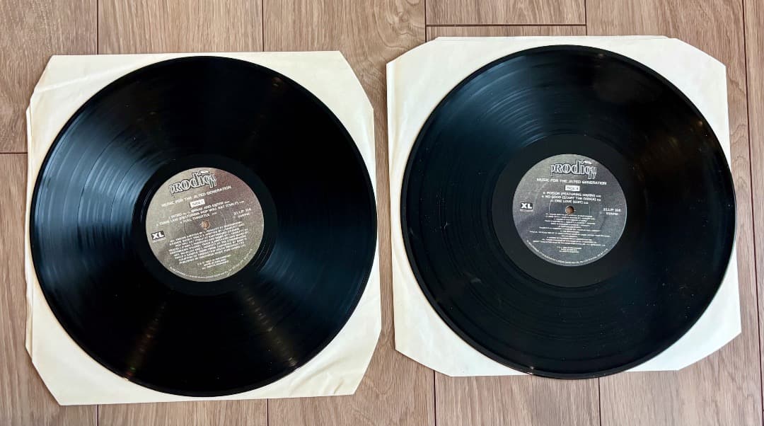 Prodigy Music for Jilted Generation レコード