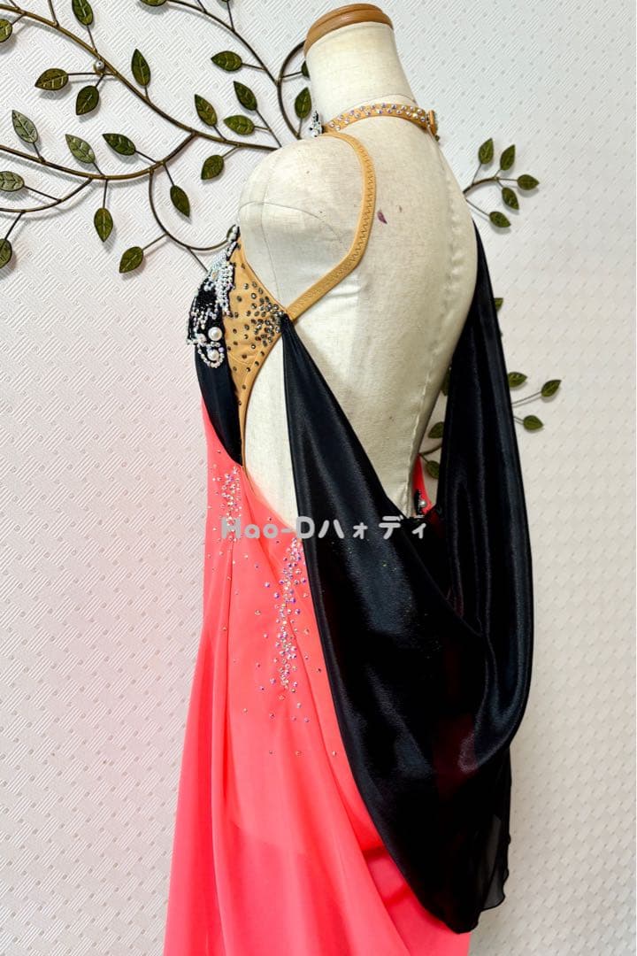 新品★ラテンドレス★SM★社交ダンス★ドレープ★パーティー★競技会★ルンバ