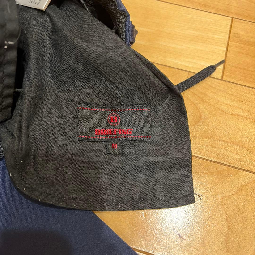 美品 BRIEFING ブリーフィング セットアップ Mサイズ ネイビー