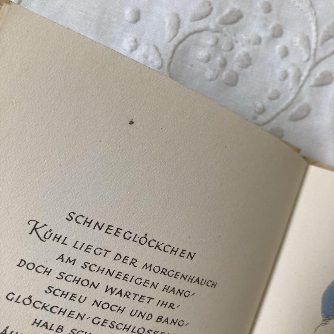L882洋書古書1947年発行儚げな雰囲気がとても素敵なドイツのアンティーク絵本