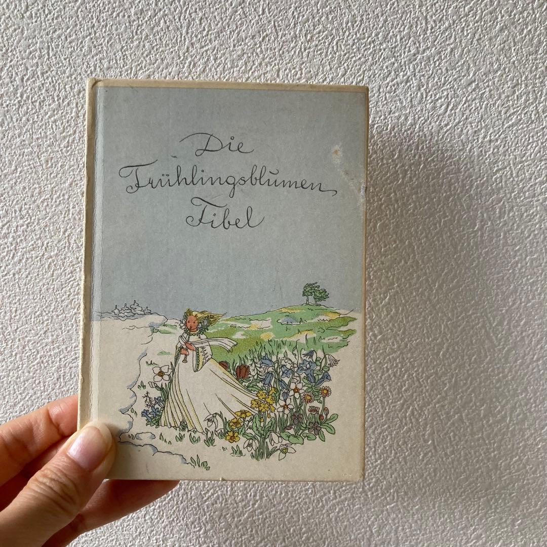 L882洋書古書1947年発行儚げな雰囲気がとても素敵なドイツのアンティーク絵本