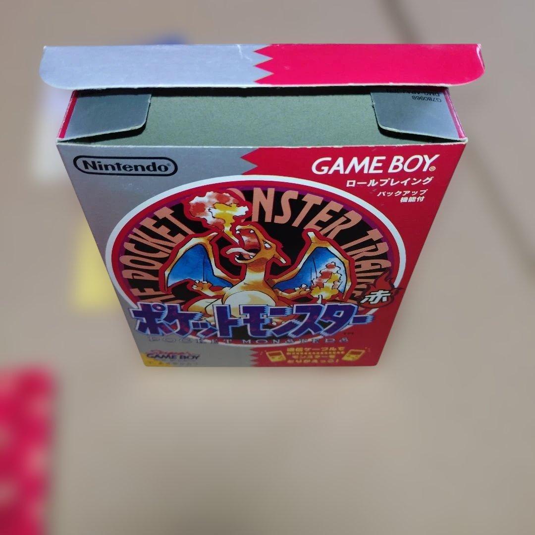 ポケットモンスター 赤 Game Boy空箱のみ(カセット無)
