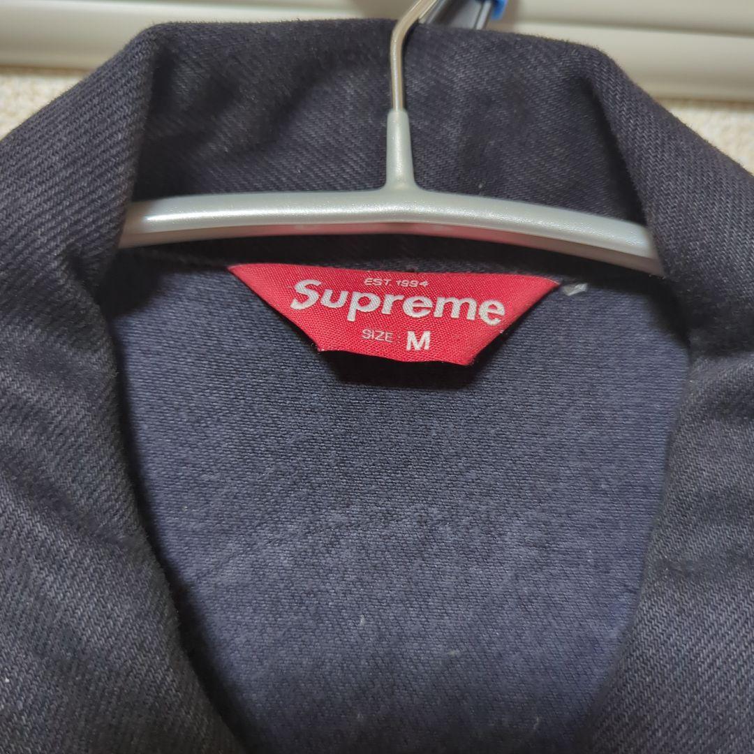 Supreme ブラック デニムジャケット Mサイズ