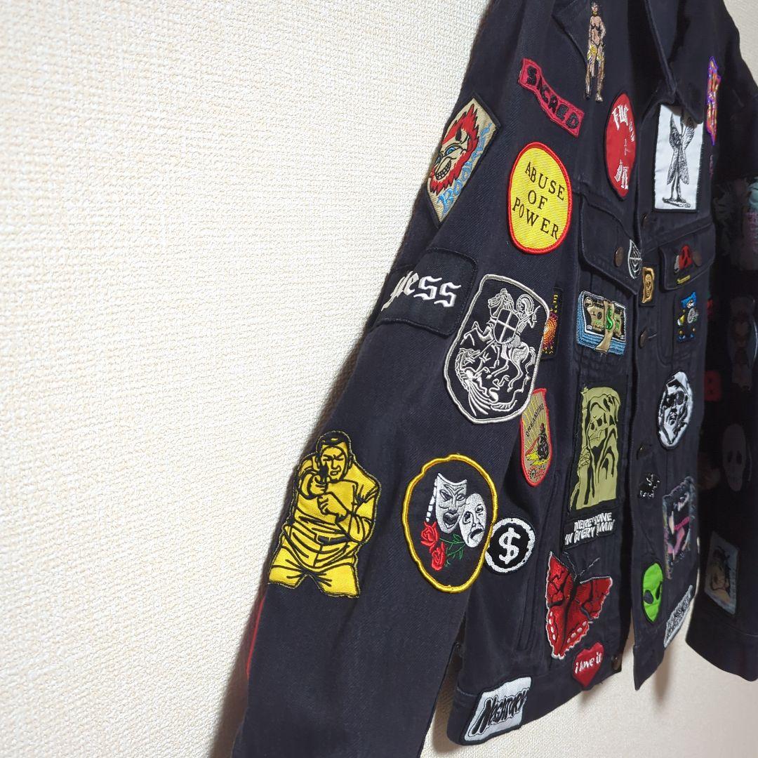 Supreme ブラック デニムジャケット Mサイズ