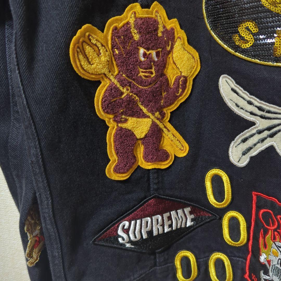 Supreme ブラック デニムジャケット Mサイズ