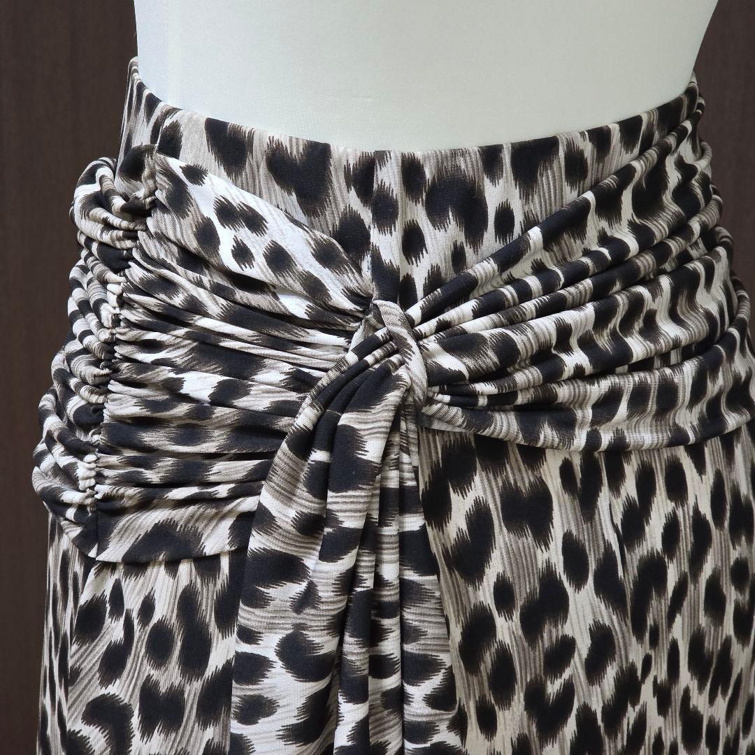 社交ダンス ヒョウ柄 セットアップ モダン＆ラテン兼用 2WAY衣装