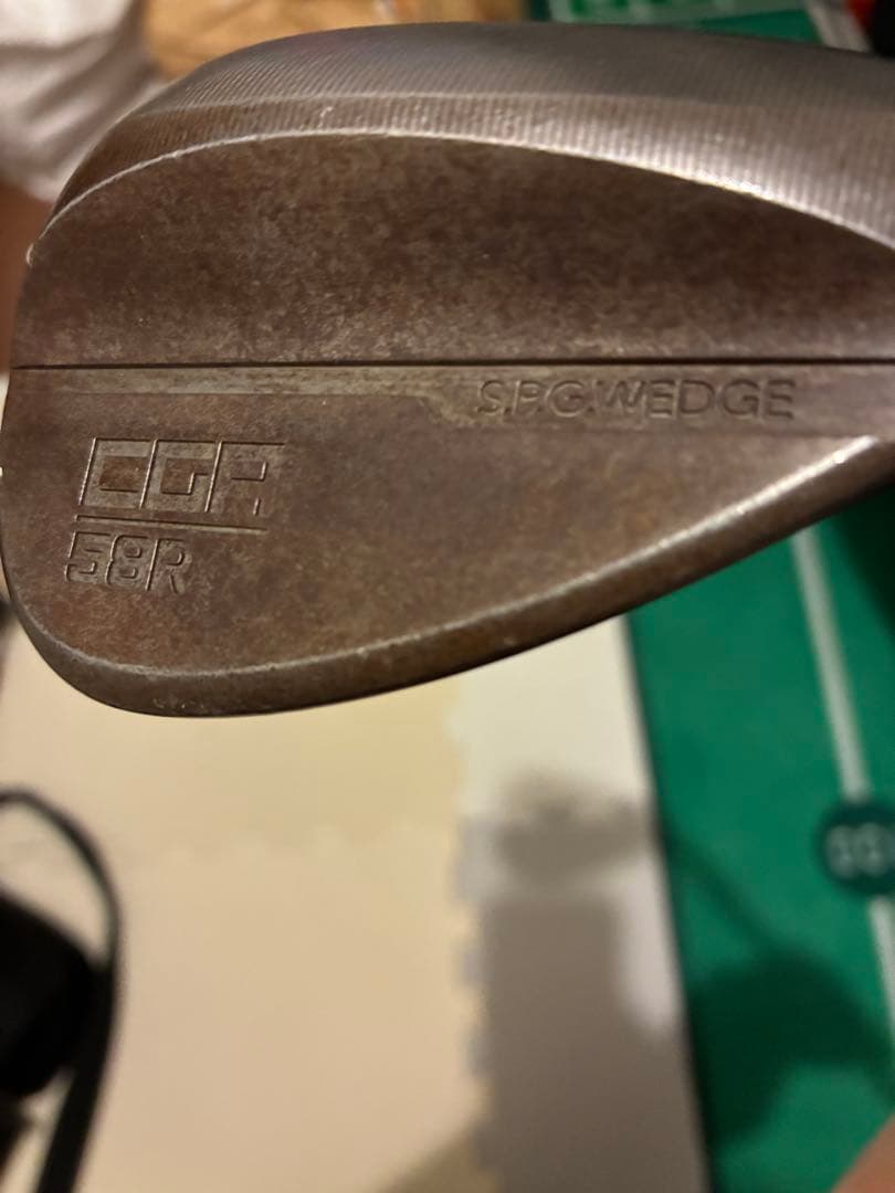 スタジオCGA SPGウェッジ　58°ノーメッキ　石井良介プロ監修