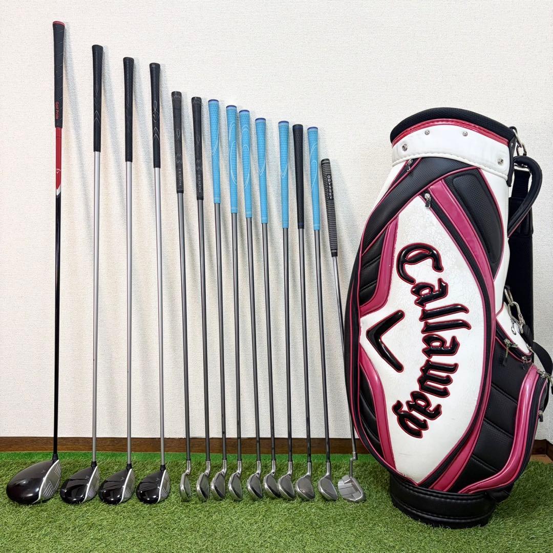 キャロウェイ ビッグバーサ メンズ ゴルフクラブ 初心者 入門 R 右 14本