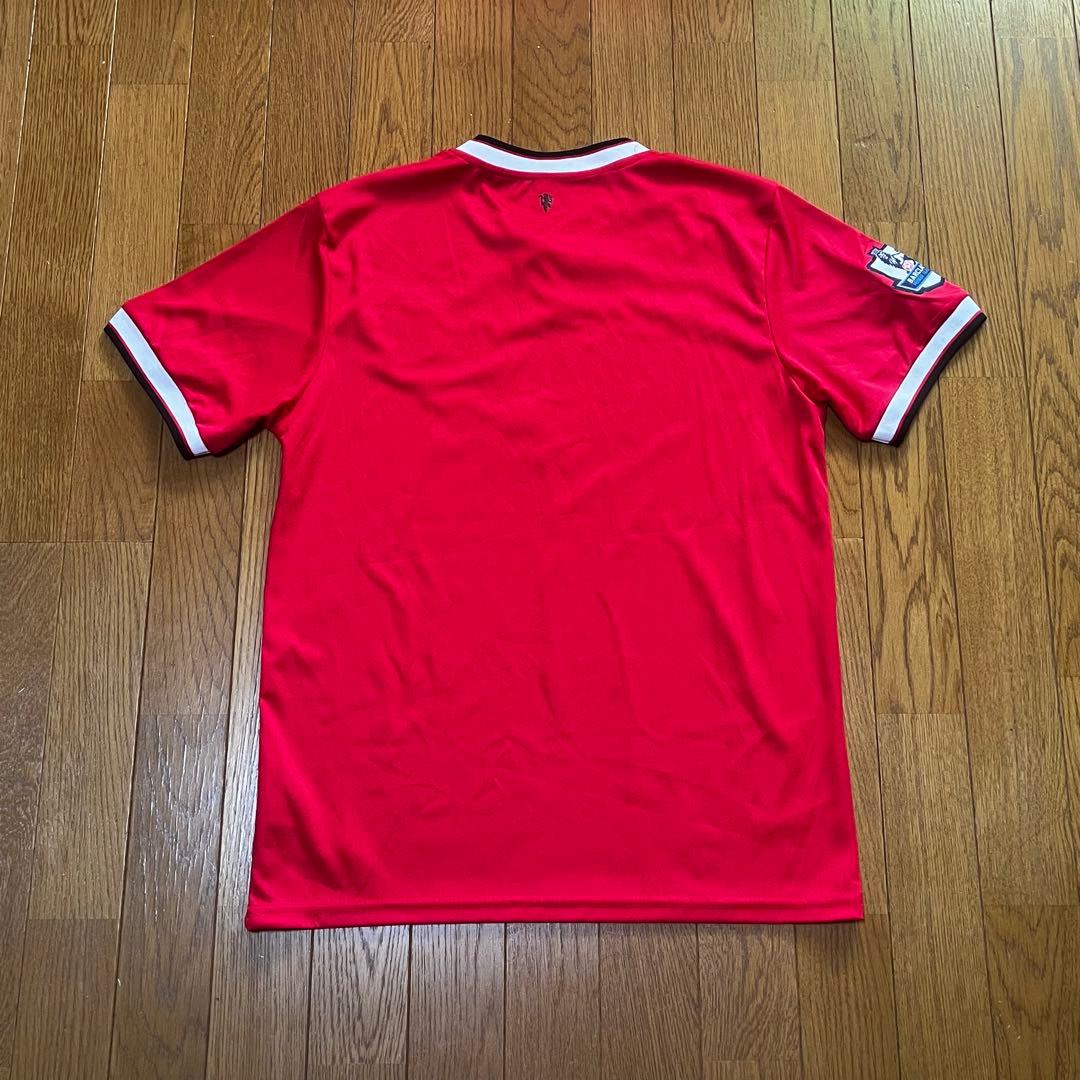 90s y2k NIKE マンチェスターユナイテッド サッカーシャツ TEE 赤