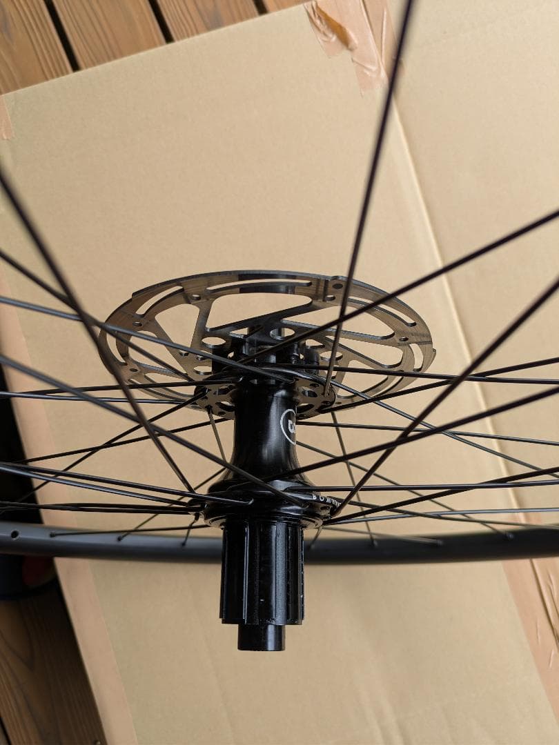 Bombtrack 700Cホイール前後 (ローター付き) <手渡しなら値引可>