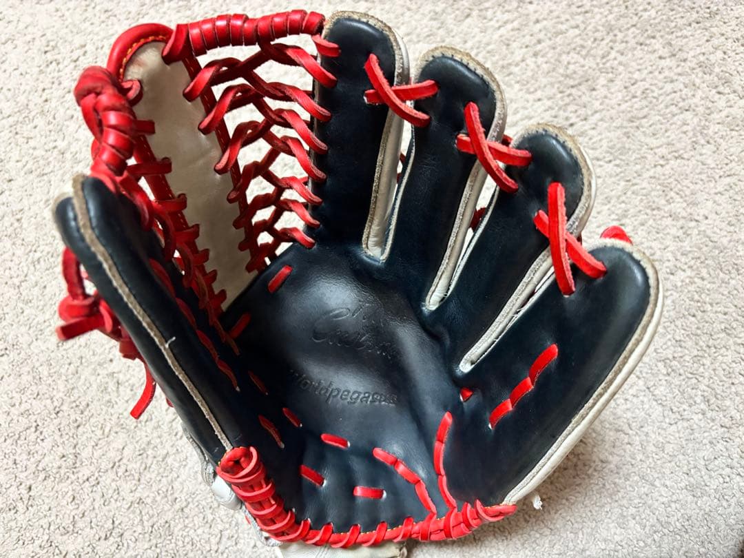 ワールドペガサス　軟式　外野手　グローブ