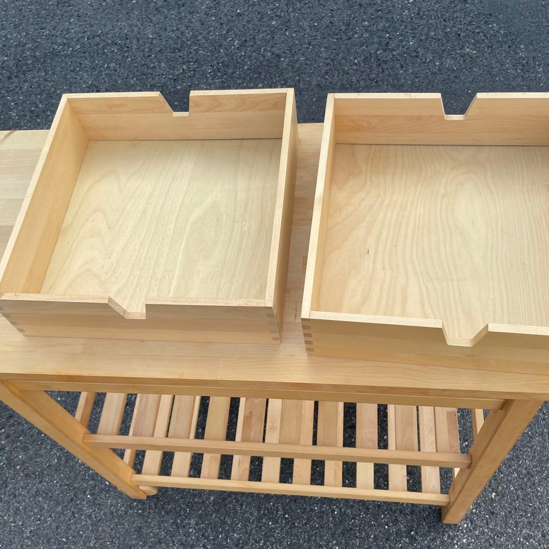 IKEA キッチンワゴンFÖRHÖJA フォルホイア 棚 インテリア