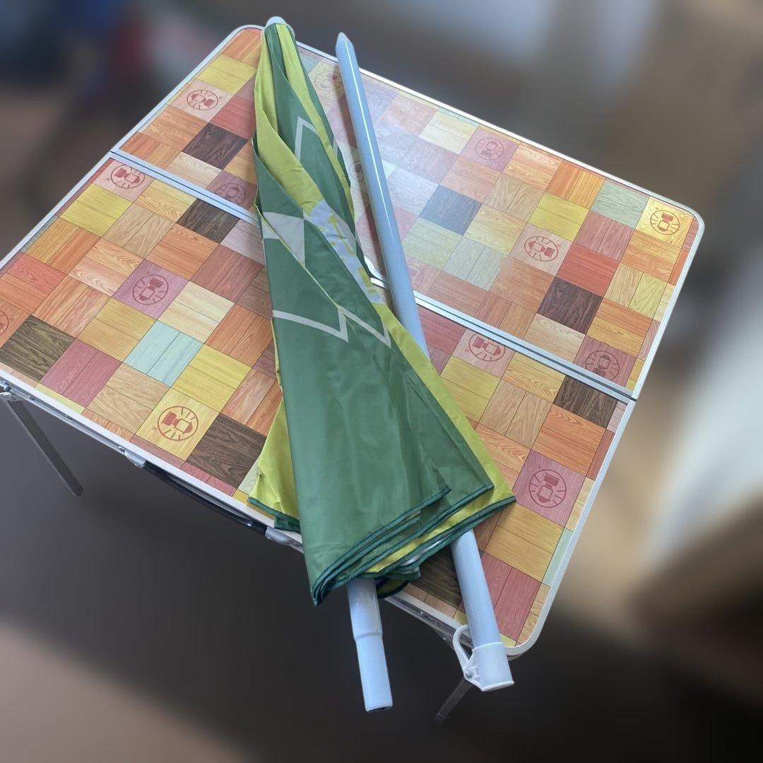 Coleman ファミリーリビングセット&パラソル セット