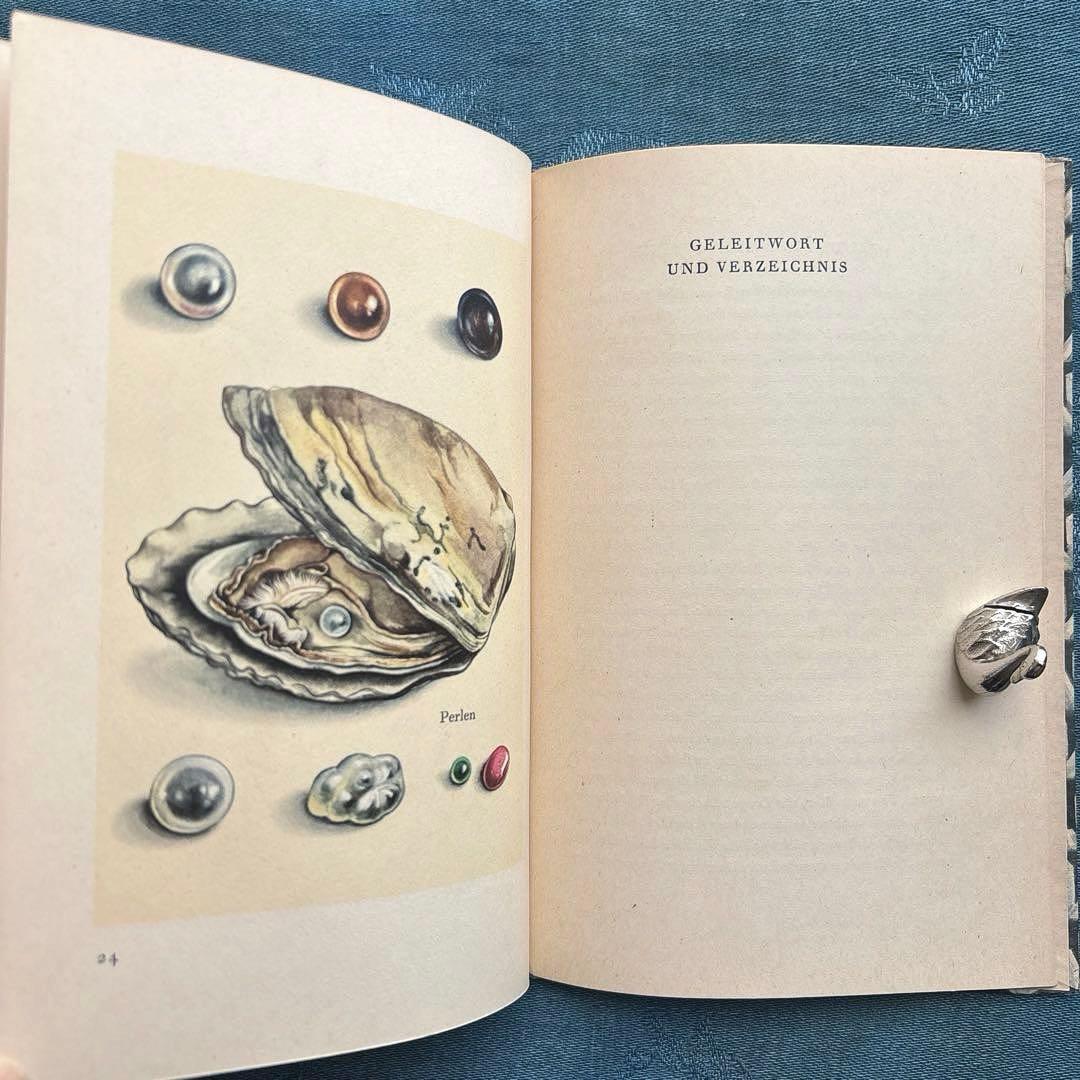 ヴィンテージ ドイツ洋書☘️インゼル文庫 54番 美しい鉱物