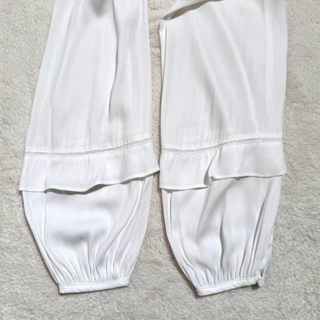 美品　セルフォード　レースインサートワンピース　マキシ丈　ティアード　2025年