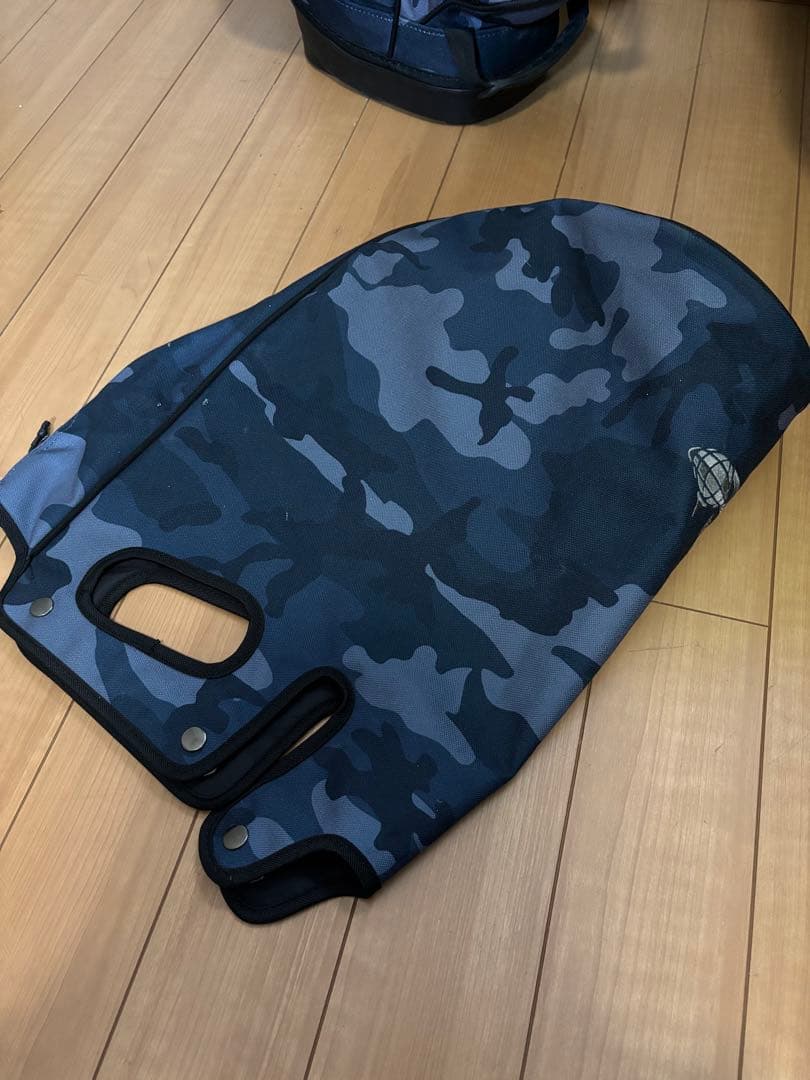 BEAMS GOLF ビームスゴルフ ブルーグレーカモ キャディバック 美品
