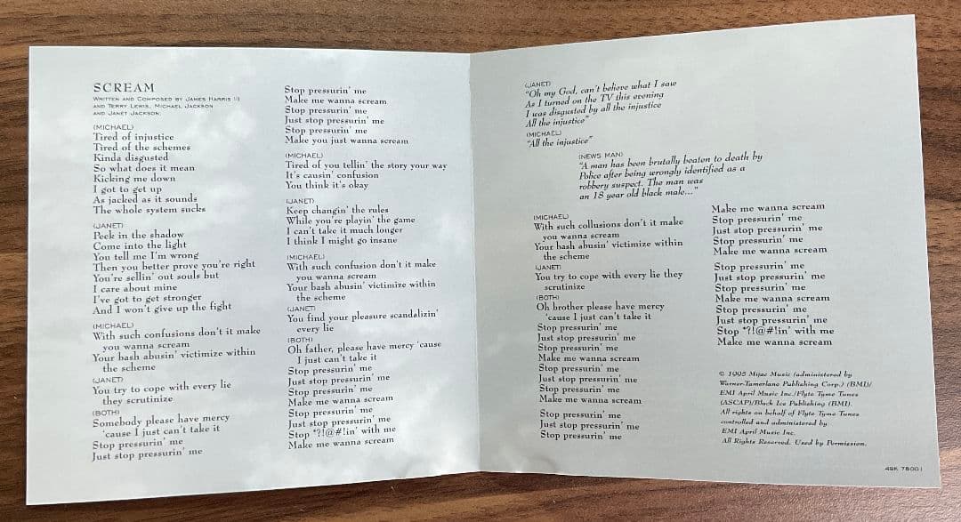 マイケル・ジャクソン　4点セット　Bad Thriller 25 Scream