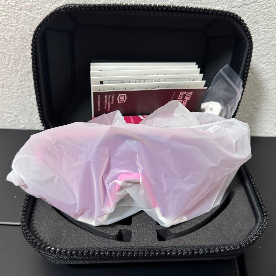 100% S3 大人用 サングラス ピンク タティスJrモデル