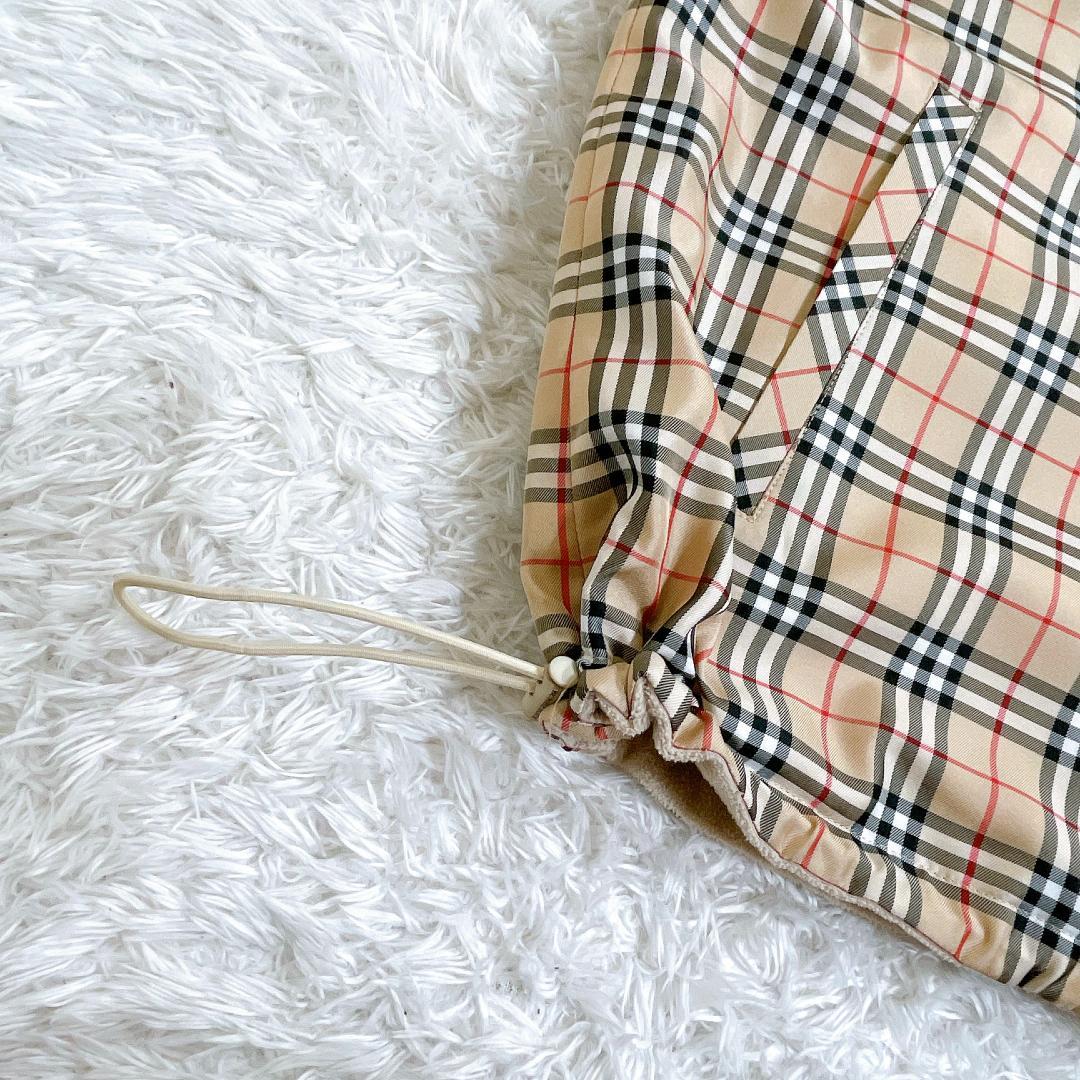 バーバリーゴルフ ジップアップベスト リバーシブル ノバチェック L