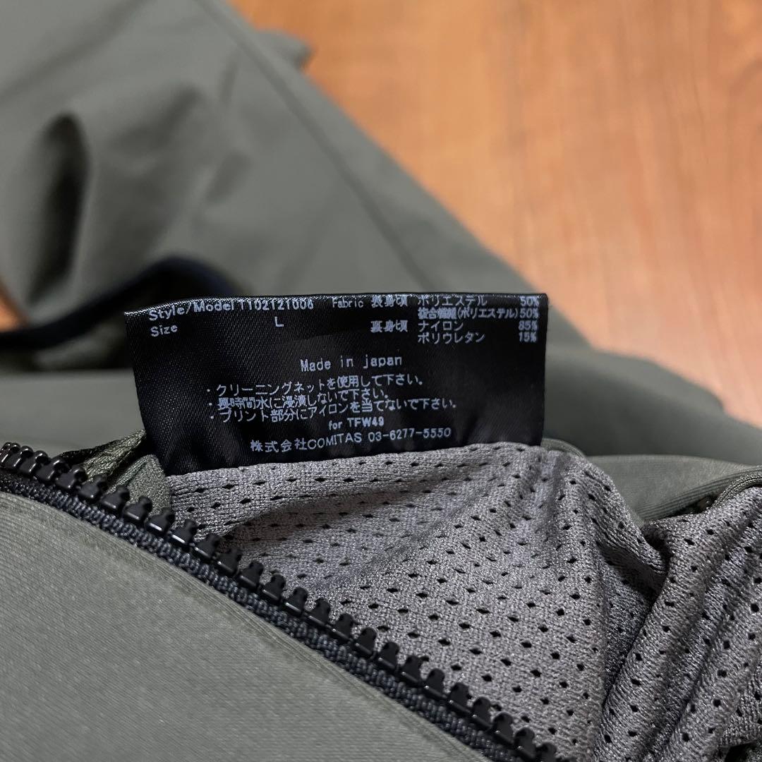 TFW49 リバーシブル　プルオーバー　スニード　L ゴルフ　カーキ