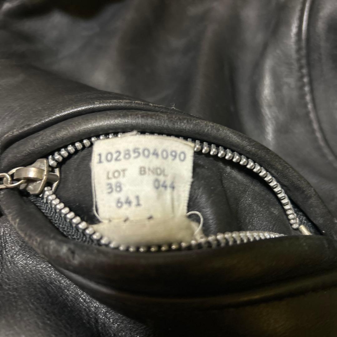 【一部ダメージあり）schott ショット641 ボアライナー付 38