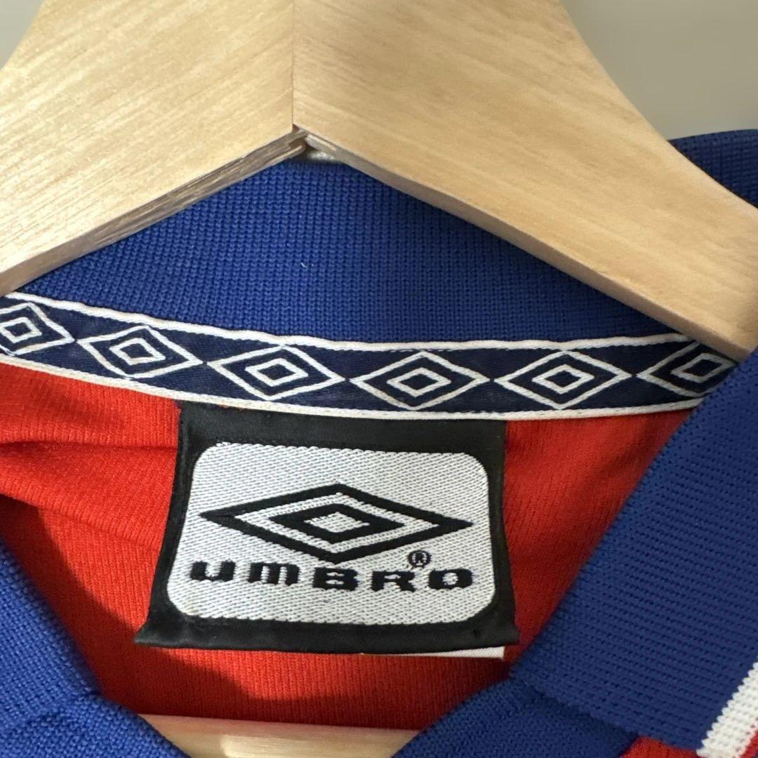 UMBROゲームシャツ サッカーシャツ ユニフォーム 5長袖 90s 00s