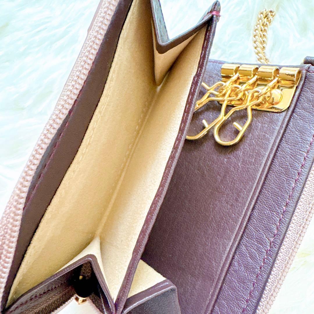 ATAO アタオ キーケース　ベル　ヴィトロ　アドリアエメラルド　ミニ財布