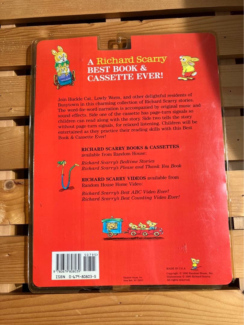 【Richard Scarry's 】Bedtime Stories カセット