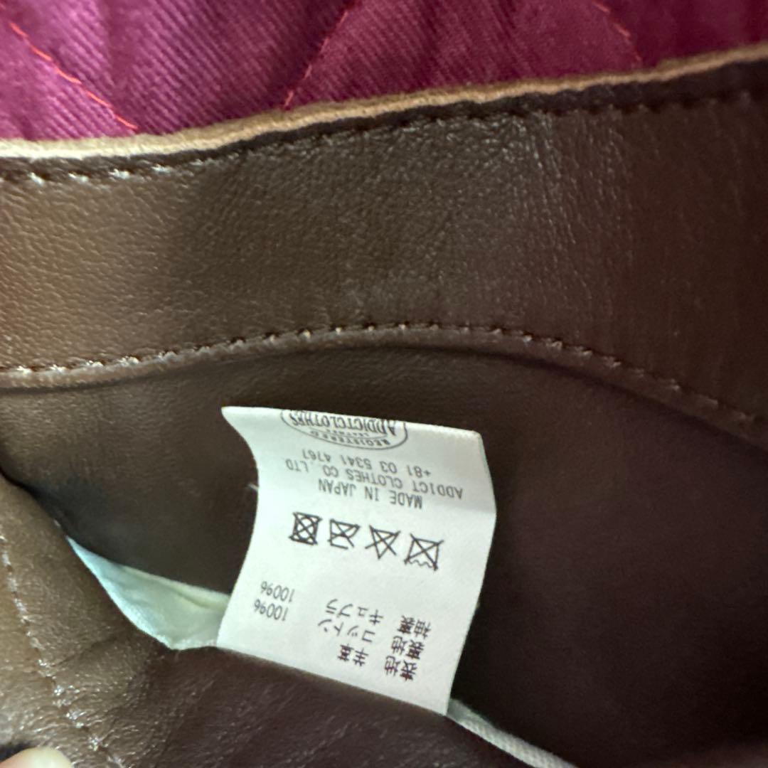 s*e様 addict clothes AD-01 シープスキン　38 シングル