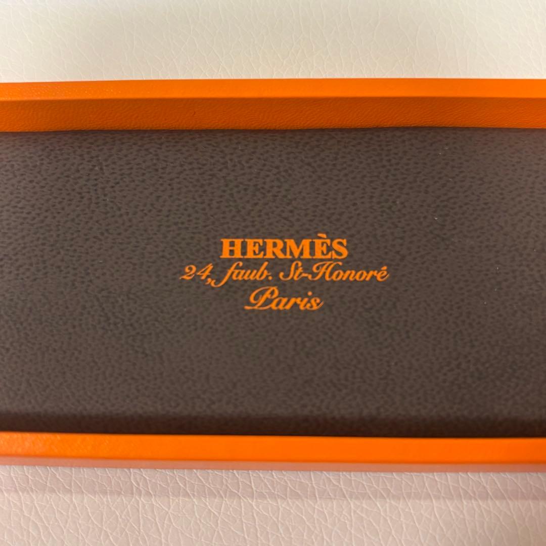 美品　エルメス　HERMES ブレスレット　ケース　空き箱のみ　ショップカード