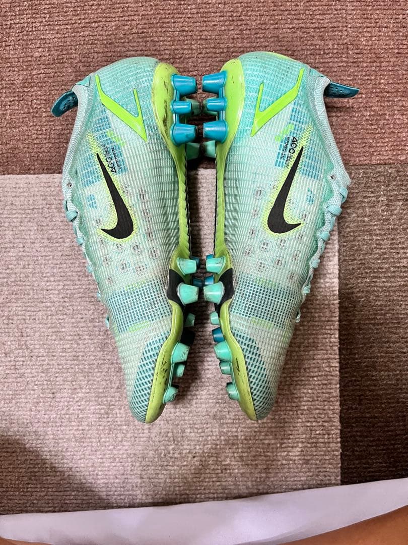 Nike マーキュリアルヴェイパー14AG 水色 スパイクシューズ