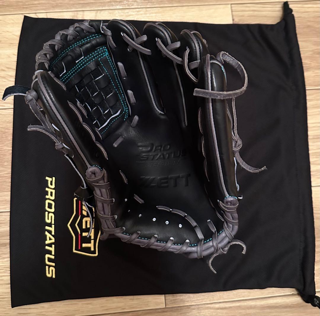 ゼット ZETT PROSTATUS 硬式 山﨑伊織モデル 未使用 型付け済