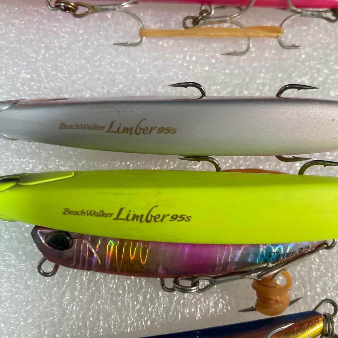 リンバー95S アスリート12SSP BlueBlue ラザミン フリッパー