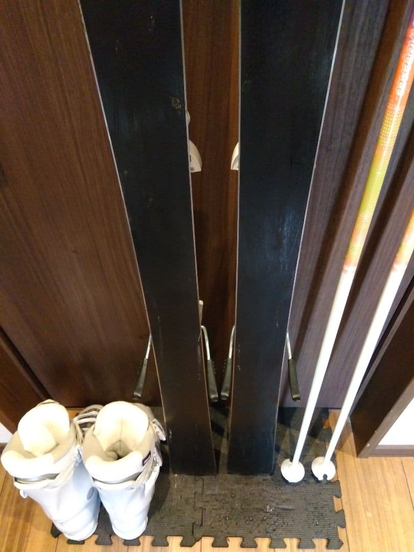 ♥あかねこさん♥KAZAMA レディース用 スキーセット メンテ・WAX済み✔