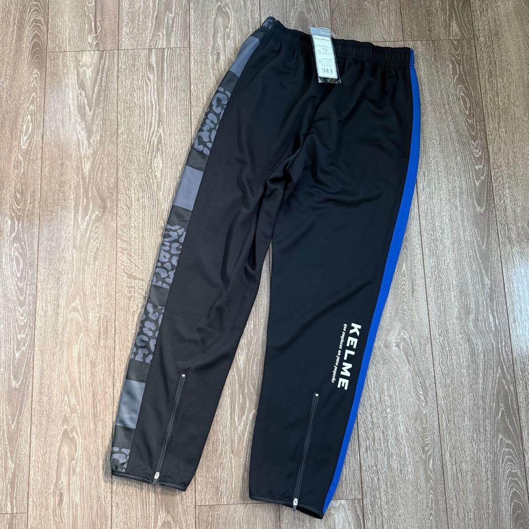 新品 KELME ケルメ ウォームアップ ヒョウ柄ジャージ 上下セット M