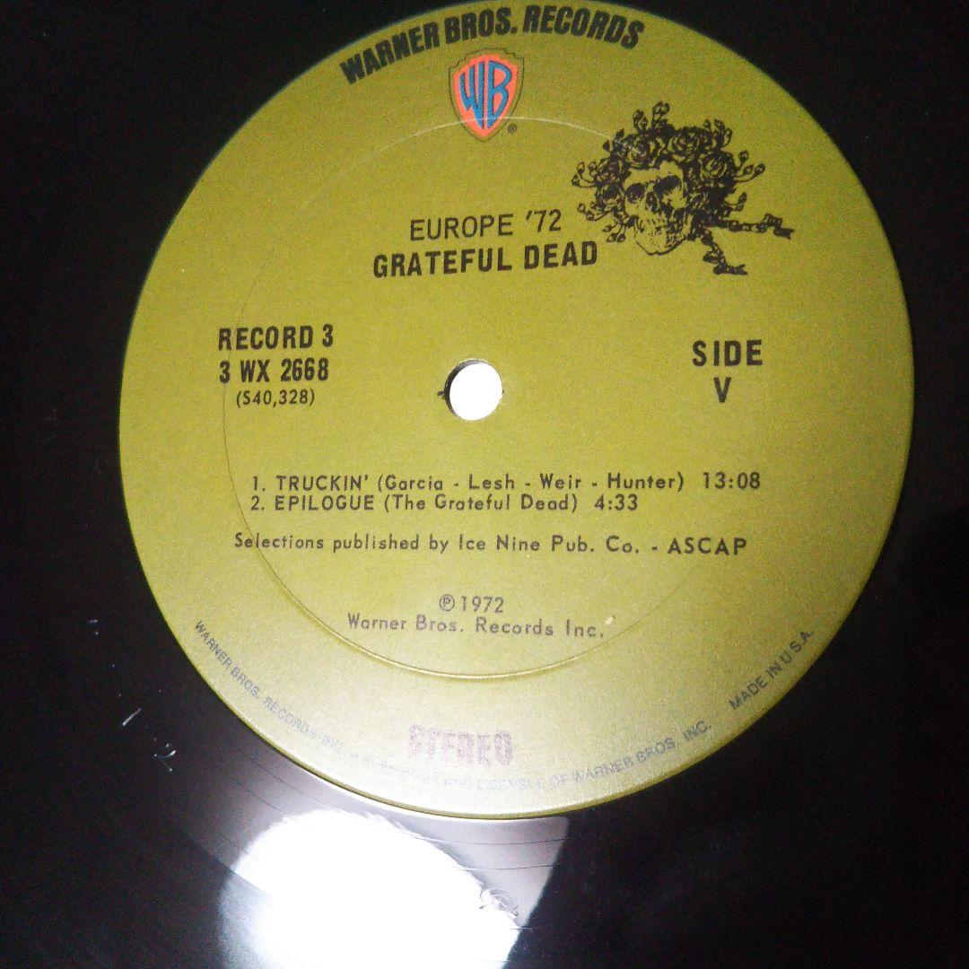 洋楽 Grateful Dead / Live in Europe '72 3LP