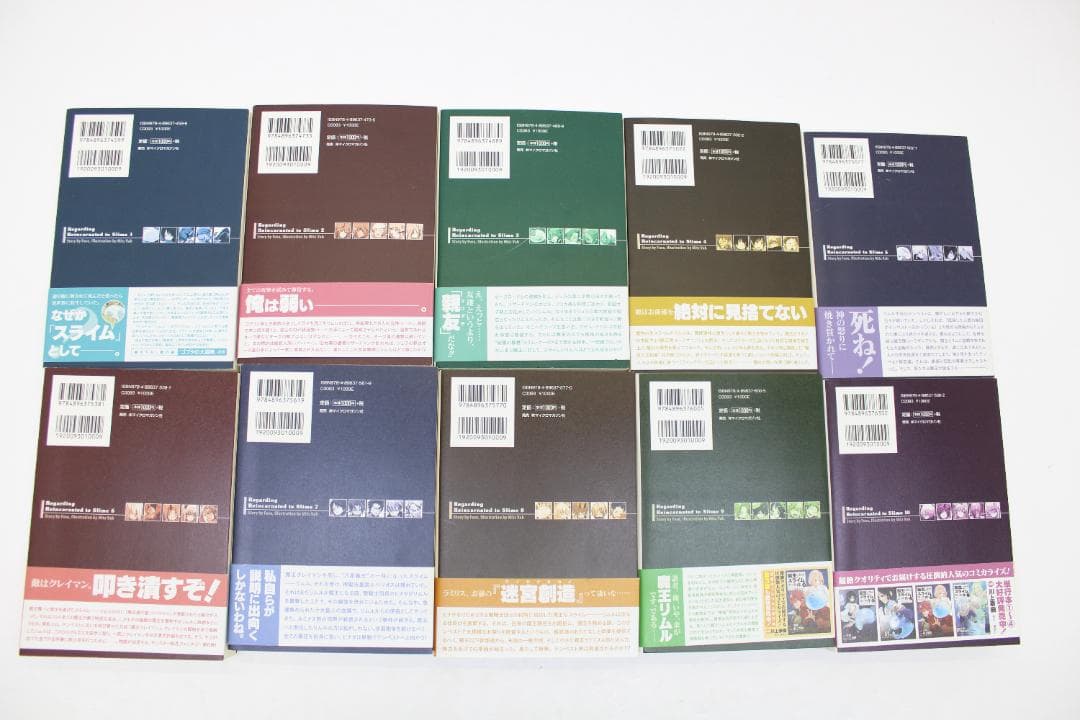 転生したらスライムだった件 1-19巻 小説 03-TO1225-15