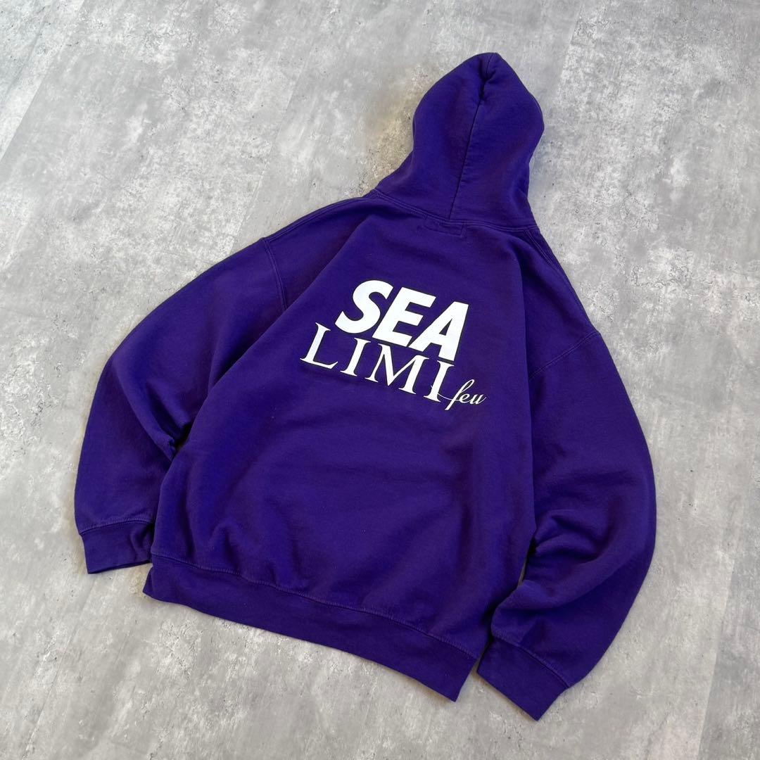 WIND AND SEA × LIMI feu 20SS プルオーバーフーディー