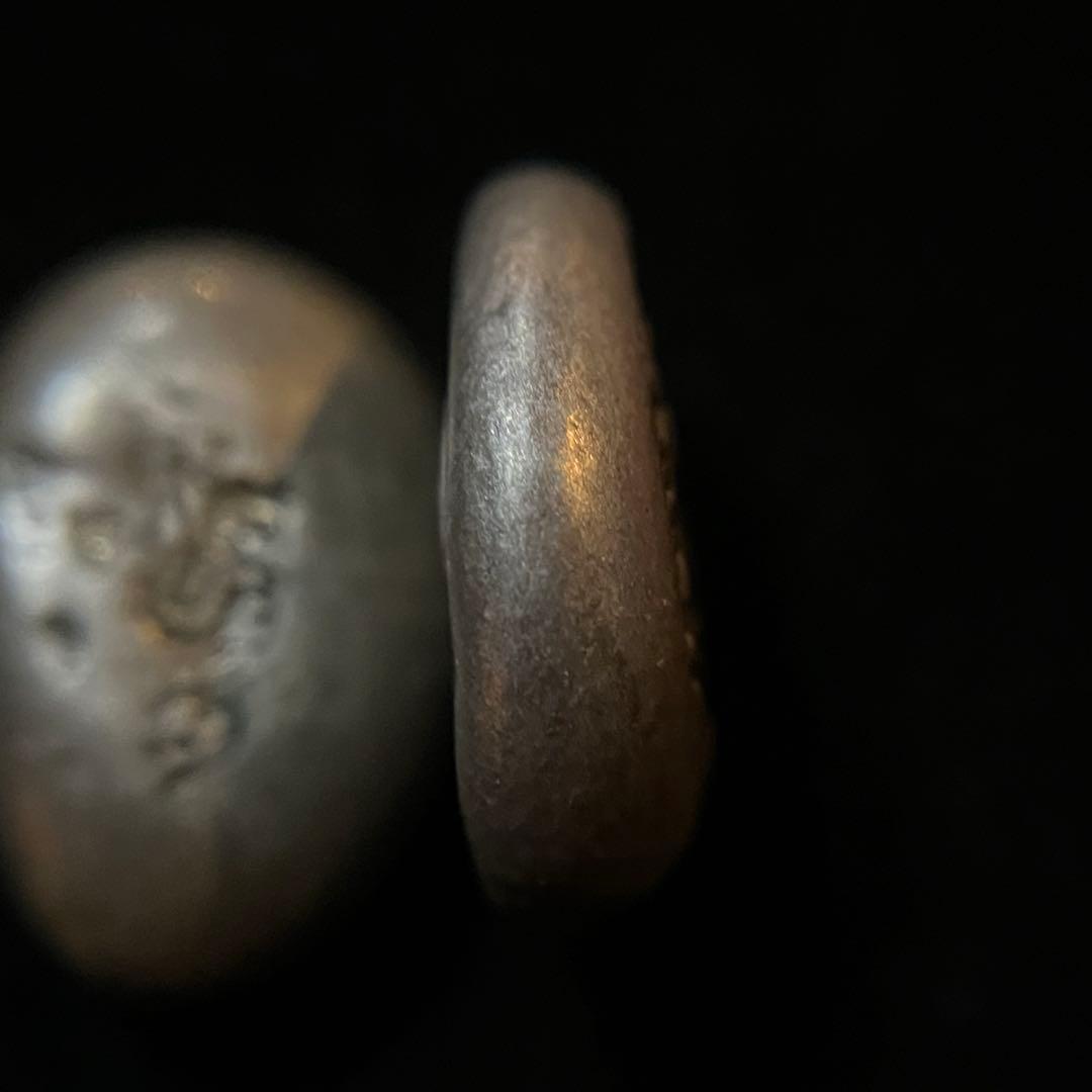 天保両面大黒豆板銀