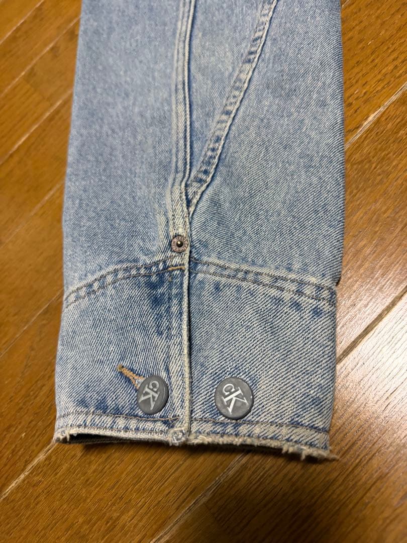 USA製   デニムジャケット トラッカージャケット M