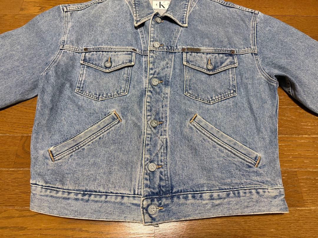 USA製   デニムジャケット トラッカージャケット M