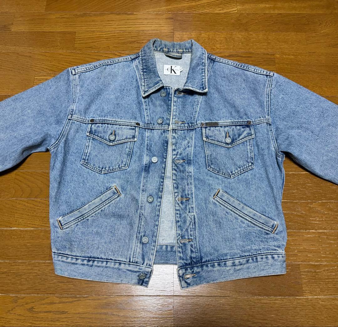 USA製   デニムジャケット トラッカージャケット M